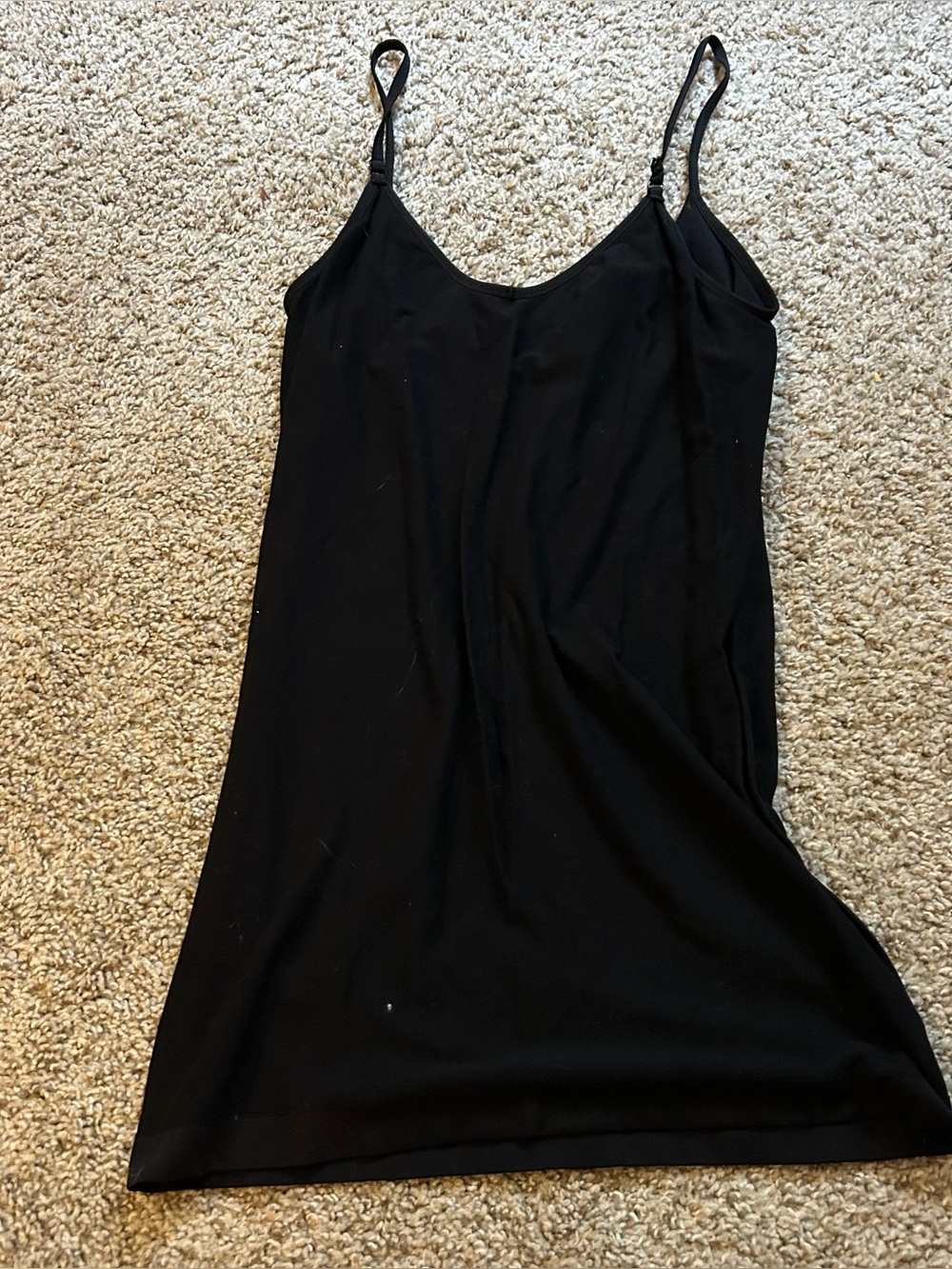 Black Basics Tank Top